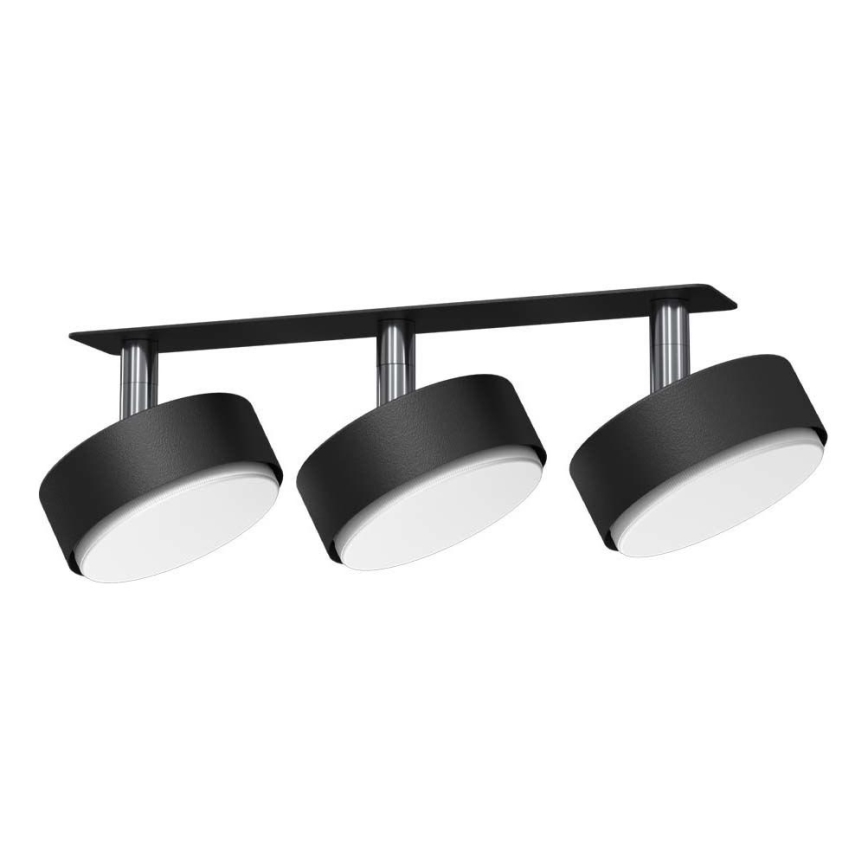 Brosline - lae sisse paigaldatav punktvalgusti 3xGX53/9W/230V must
