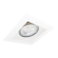 Brosline - lae sisse paigaldatav valgusti 1xGU10/10W/230V valge
