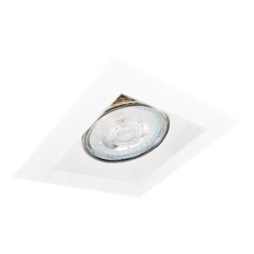 Brosline - lae sisse paigaldatav valgusti 1xGU10/10W/230V valge