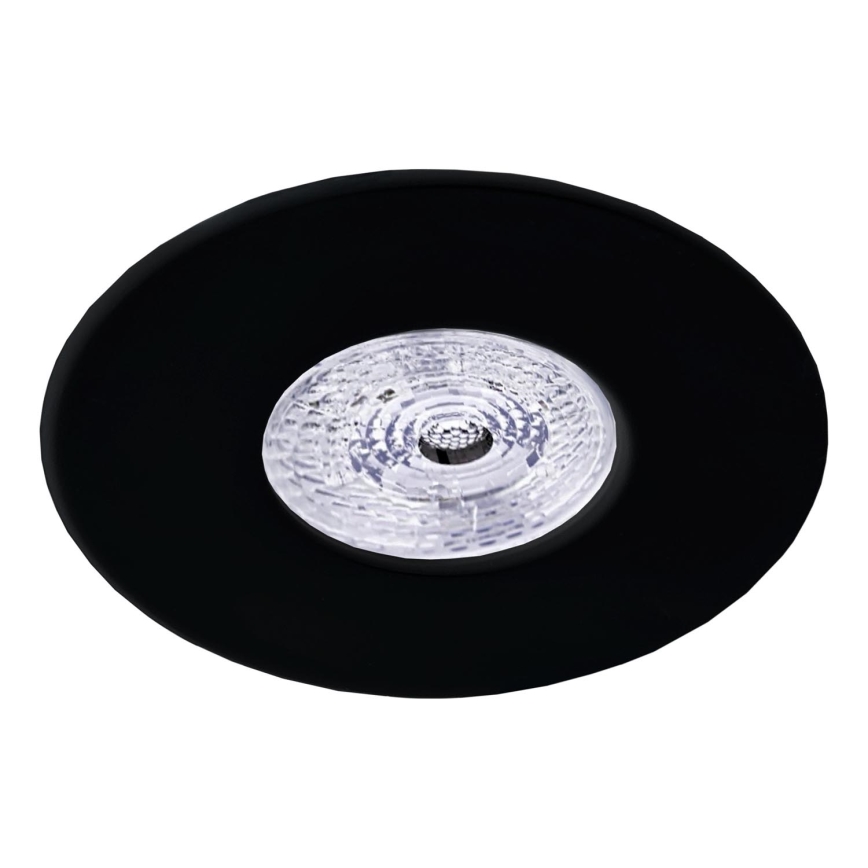 Brosline - Lae sisseehitatud valgusti 1xGU10/10W/230V must