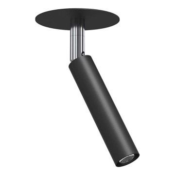 Brosline - lae sissepaigaldatav spottvalgusti 1xG9/2,5W/230V must