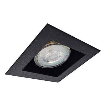 Brosline - sisse paigaldatav laevalgusti 1xGU10/10W/230V must