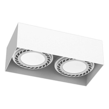 Brosline - suunav laevalgusti 2xGU10/18W/230V valge