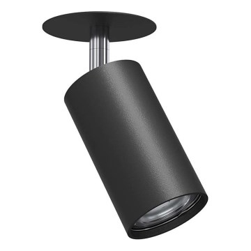 Brosline - Süvistatav punktvalgusti 1xGU10/10W/230V, must