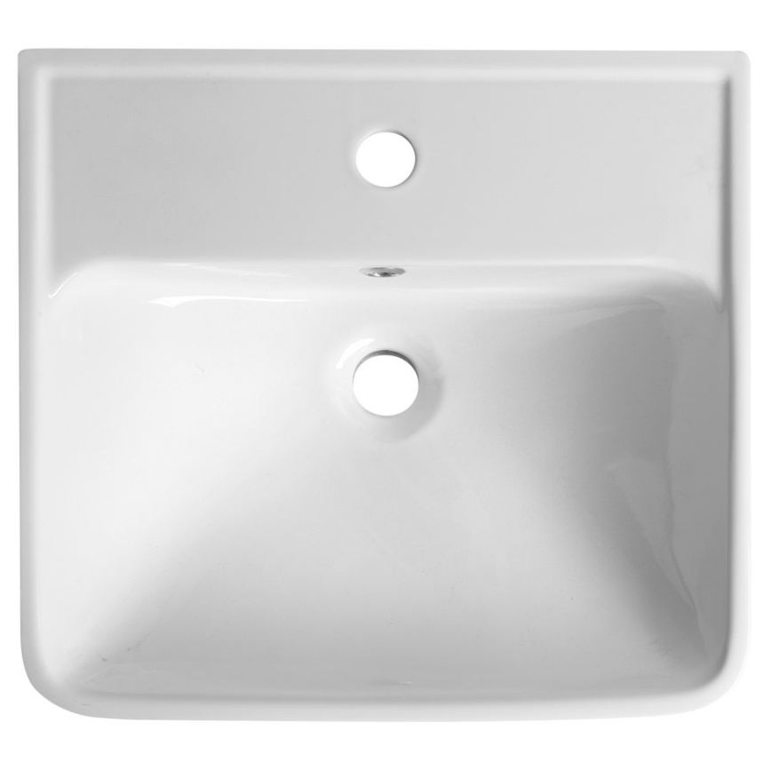 Bruckner - Sisevalamu NEON 50x41,5 cm keraamika/valge