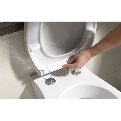 Bruckner - Prill-laud SoftClose FULDA SLIM valge
