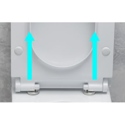 Bruckner - Prill-laud SoftClose FULDA SLIM valge