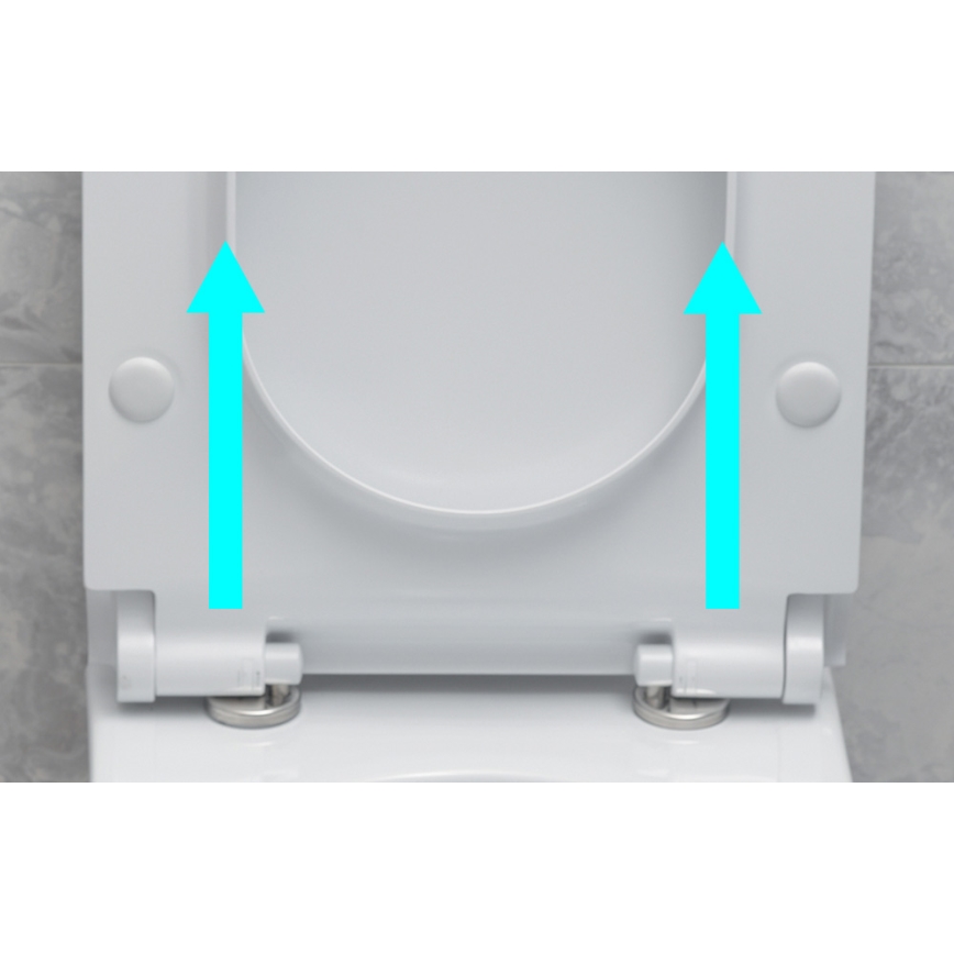 Bruckner - Prill-laud SoftClose FULDA SLIM valge