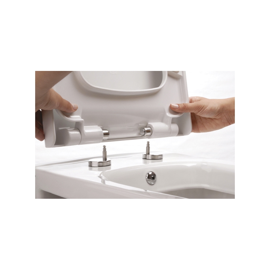 Bruckner - Prill-laud SoftClose FULDA SLIM valge
