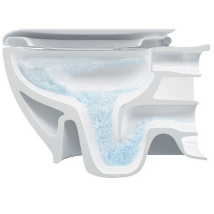 Bruckner - Riputatav Rimless WC WALTER keraamika/valge