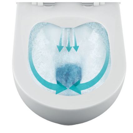Bruckner - Riputatav Rimless WC WALTER keraamika/valge