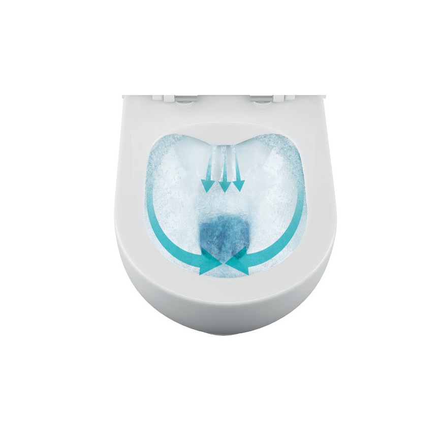 Bruckner - Riputatav Rimless WC WALTER keraamika/valge