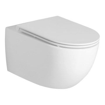 Bruckner - Riputatav WC Vortex Rimless FULDA keraamika/valge