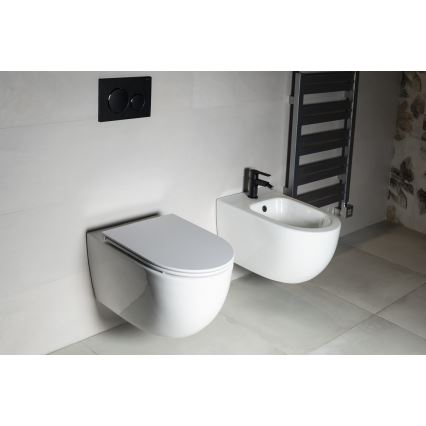 Bruckner - Riputatav WC Vortex Rimless FULDA keraamika/valge