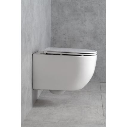 Bruckner - Riputatav WC Vortex Rimless FULDA keraamika/valge