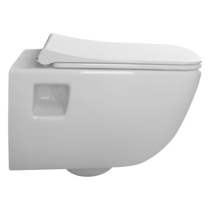 Bruckner - Seinale kinnitatav WC Rimless WALTER keraamika/valge