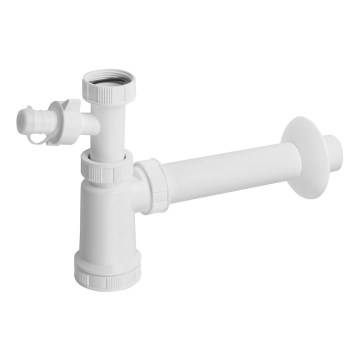 Bruckner - Valamu äravool koos oks tailpiece DN40 valge