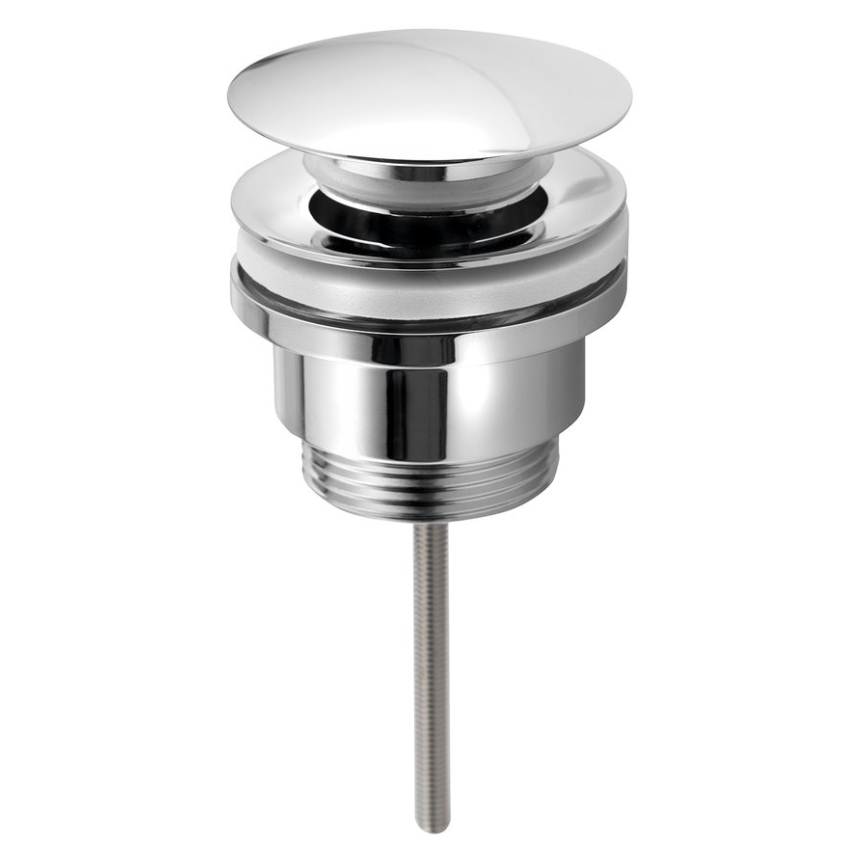 Bruckner - Valamu äravool ilma ülevooluta CLICK-CLACK d. 6,4 cm läikiv kroom