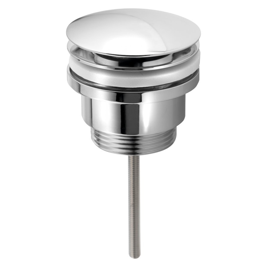 Bruckner - Valamu äravool ilma ülevooluta CLICK-CLACK d. 6,4 cm läikiv kroom
