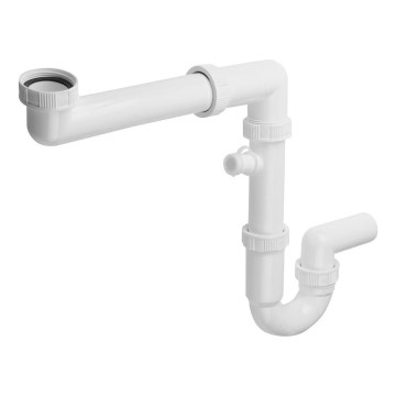 Bruckner - Valamu sifoon haruga DN40 valge