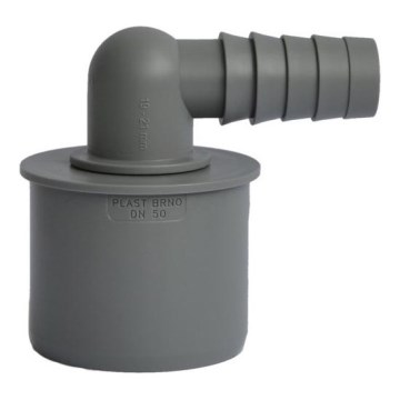 Bruckner - Vooliku ühendusots nurk DN50 19-21 mm hall