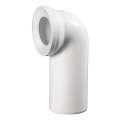 Bruckner - WC ühendustoru, 90° 11 cm valge