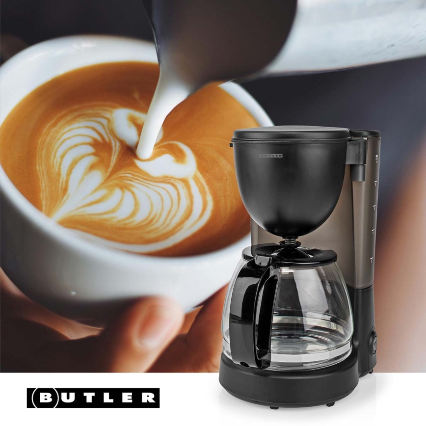 Butler - tilgakohvimasin 1,25 l soojahoidmise funktsiooniga 750W/230V must