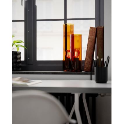 ByRydens - laualamp FLAKE 1xE27/8W/230V pruun/suitsune