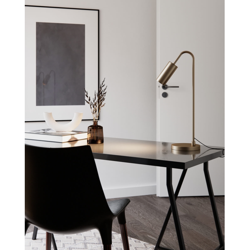 ByRydens - laualamp CURVE 1xGU10/7W/230V kuldne