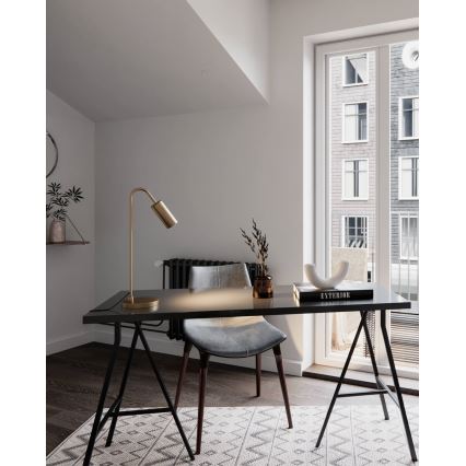 ByRydens - laualamp CURVE 1xGU10/7W/230V kuldne