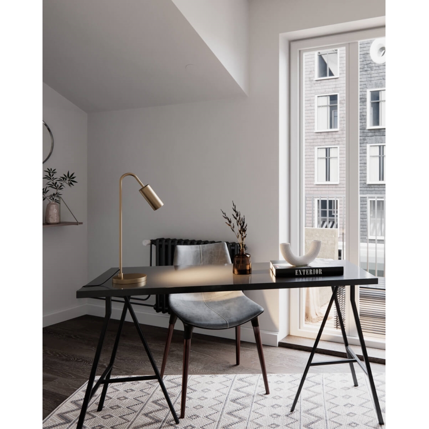 ByRydens - laualamp CURVE 1xGU10/7W/230V kuldne