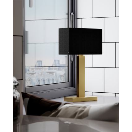 ByRydens - laualamp PRIME 1xE27/5W/230V must/kuldne