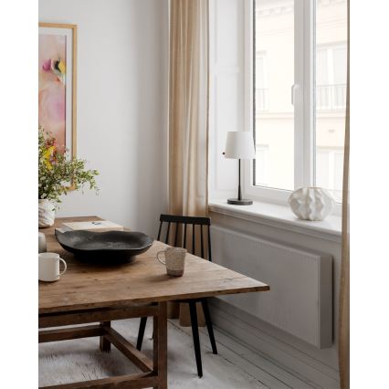 ByRydens - Laualamp LUMI 1xE27/8W/230V valge/must 48,5 cm