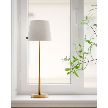 ByRydens - Laualamp LUMI 1xE27/8W/230V valge/kuldne 68,5 cm