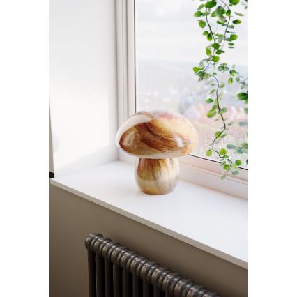 ByRydens - Laualamp MIRA MUSHROOM 1xE27/8W/230V pruun