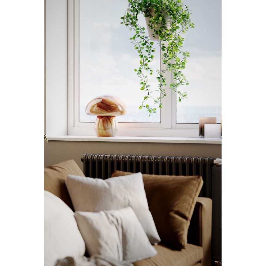 ByRydens - Laualamp MIRA MUSHROOM 1xE27/8W/230V pruun