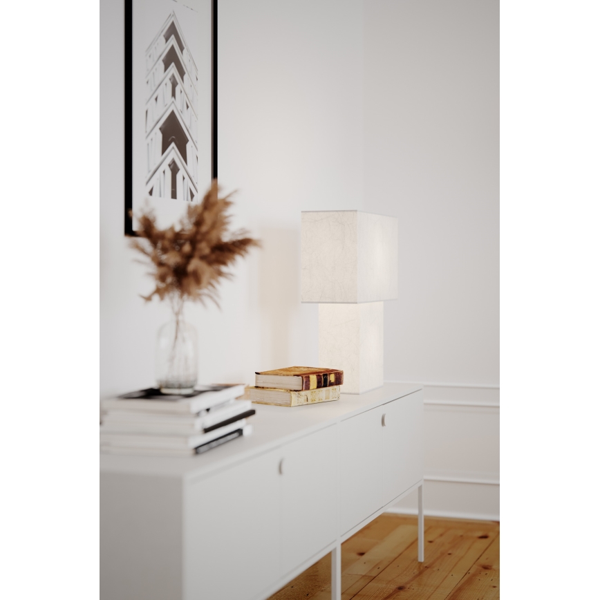 ByRydens - laualamp iSQUARE 1xE27/8W/230V valge