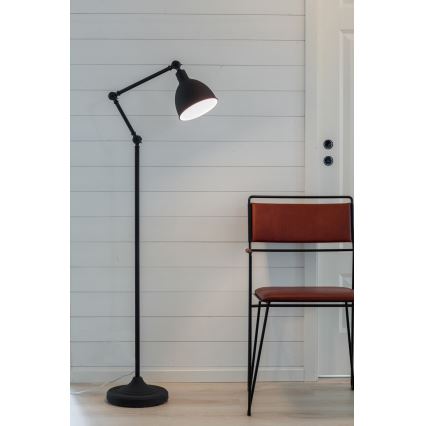 ByRydens - Põrandalamp BASAAR 1xE27/5W/230V must