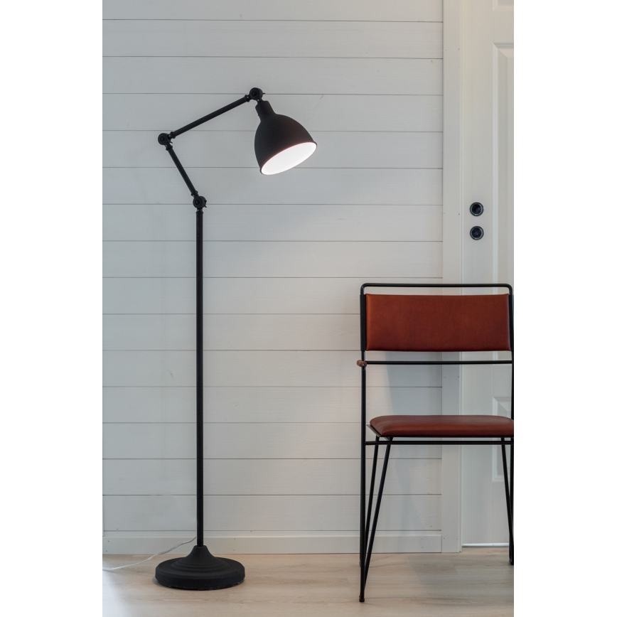 ByRydens - Põrandalamp BASAAR 1xE27/5W/230V must
