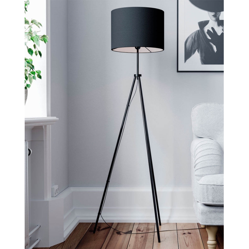 ByRydens - RINA põrandalamp 1xE27/5W/230V must