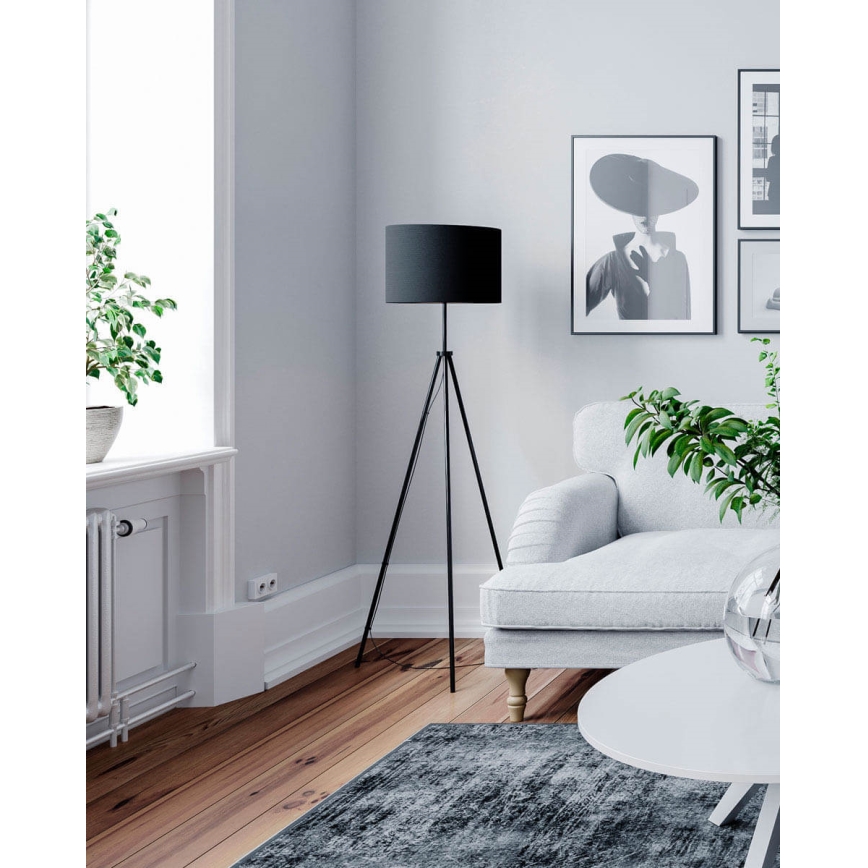 ByRydens - RINA põrandalamp 1xE27/5W/230V must