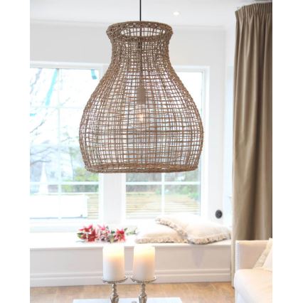 ByRydens - Lühter SEAGRASS 1xE27/8W/230V beež d. 49 cm