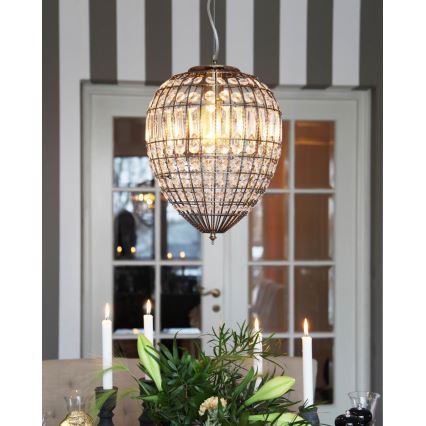 ByRydens - Kaabliga ripplamp AMADEUS 1xE27/5W/230V
