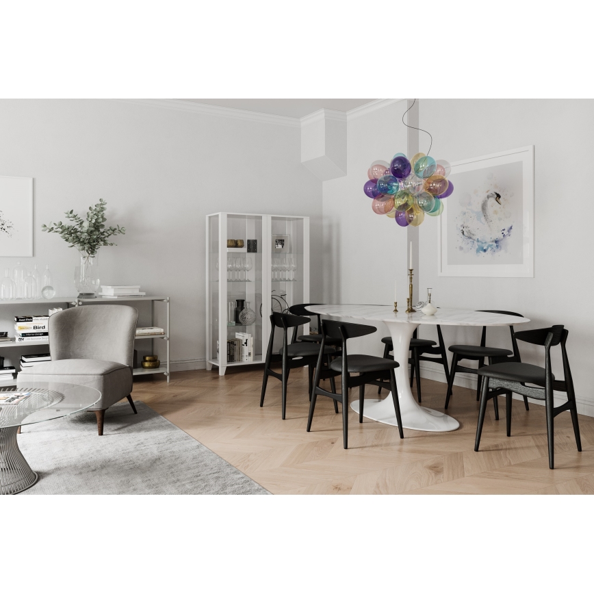 ByRydens - Lühter GROSS 8xG9/4W/230V värviline d. 50 cm
