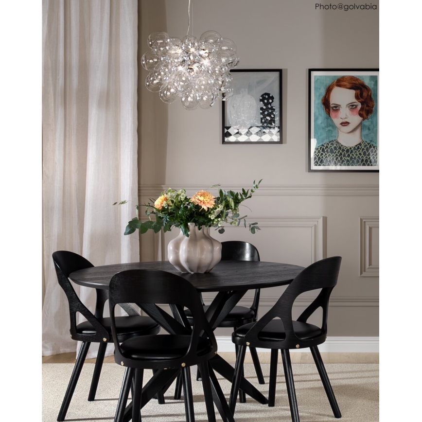 ByRydens - Lühter GROSS 8xG9/4W/230V läbipaistev d. 50 cm