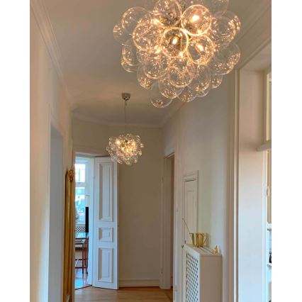 ByRydens - Lühter GROSS 8xG9/4W/230V läbipaistev d. 50 cm