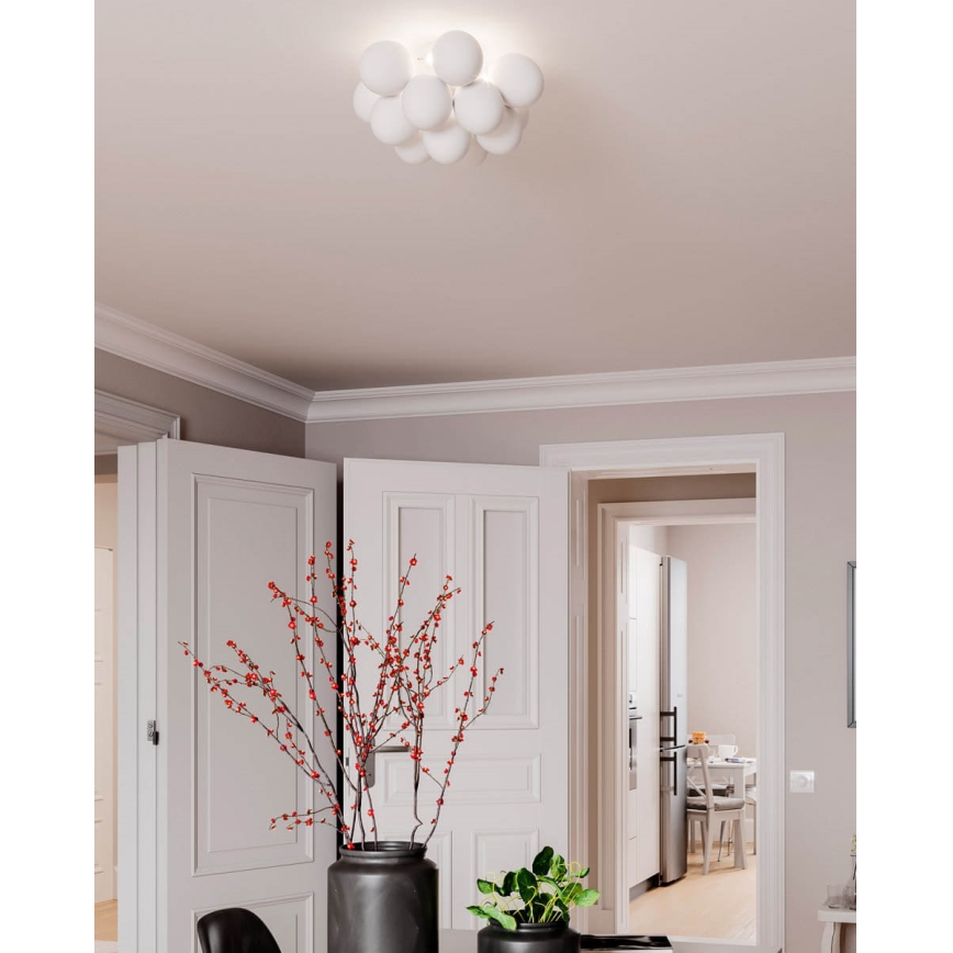 ByRydens - Laevalgusti GRANDE 3xG9/4W/230V valge d. 30 cm