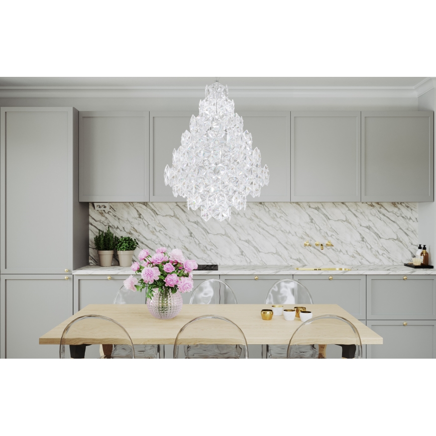 ByRydens - Lühter MONARQUE GRANDE 11xE14/5W/230V läbipaistev d. 58 cm