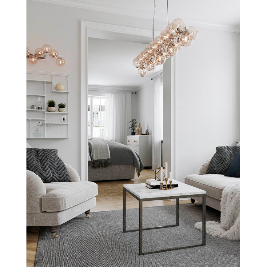 ByRydens - Lühter SPLENDOR 25xG9/5W/230V suitsune/pruun