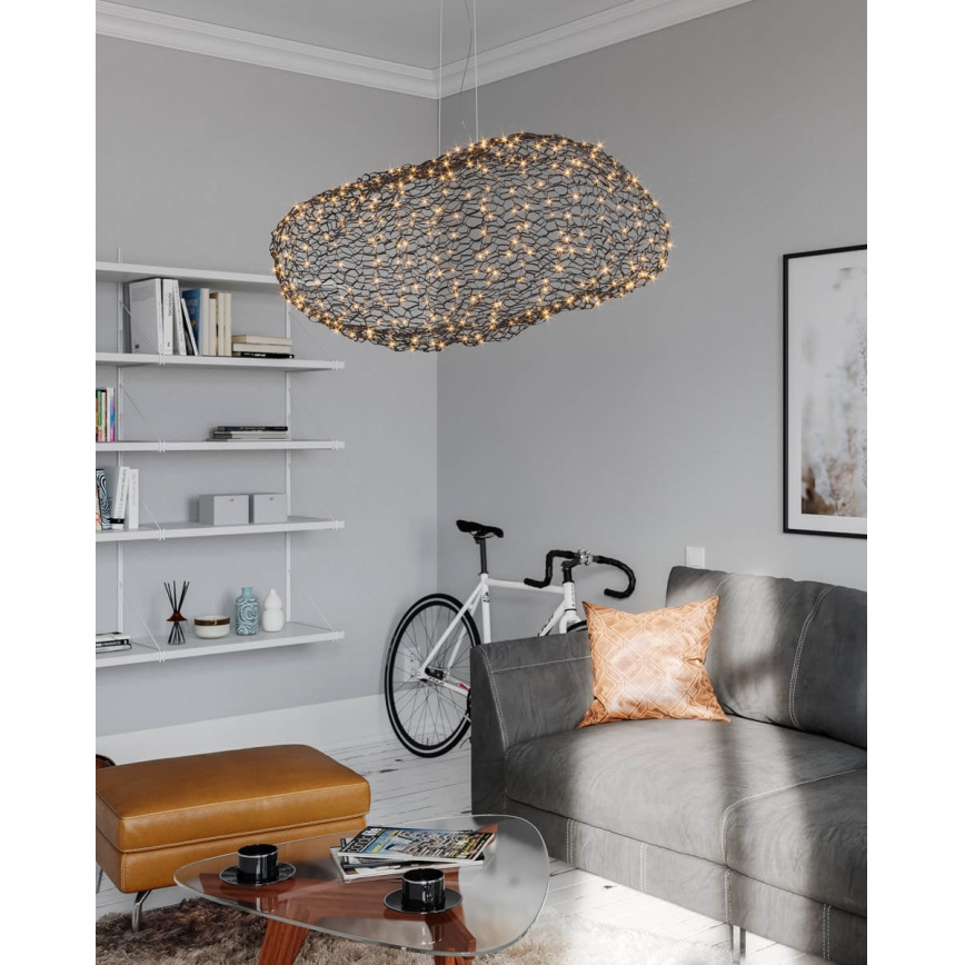 ByRydens - LED Lühter HAYDEN LED/20W/230V must